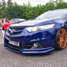 Вставка между клыками переднего бампера Modulo для Honda Accord (VIII gen)(2008-2013) купить недорого с доставкой в Пушкино