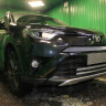 Защита радиатора "Standart" Toyota RAV4 (2015-2019) низ, хром купить недорого с доставкой в Пушкино