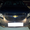 Защита радиатора "Standart" Chevrolet Cruze (2012-2015) верх, чёрная купить недорого с доставкой в Пушкино