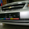 Защита радиатора "Standart" Chevrolet Lacetti седан (2004-2013) чёрная купить недорого с доставкой в Пушкино