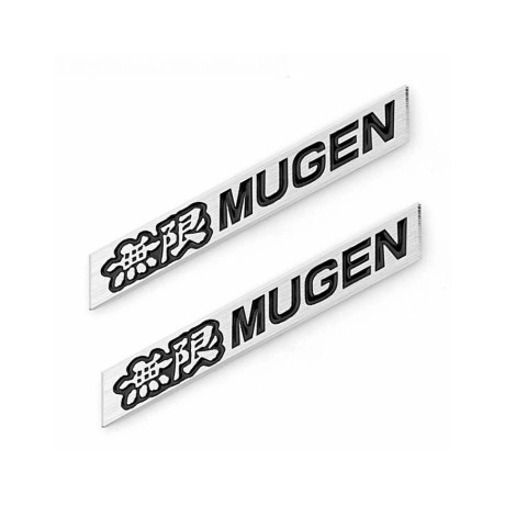 Шильдики для спойлера (2 шт) "Mugen Style" купить недорого с доставкой в Пушкино