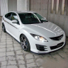 Комплект сплиттеров "KENSTYLE" для Mazda 6 GH (передний сплиттер спорт дорестайлинг 2008-2011) купить недорого с доставкой в Пушкино