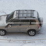 Платформа "Спринт" на B@3 2123 "Chevrolet Niv@" установка на штатные рейлинги купить недорого с доставкой в Пушкино