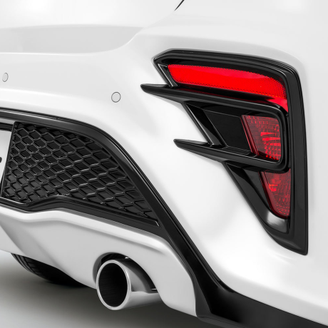 Бампер задний "Kudos" под раздвоенный глушитель для Kia Rio (2017-2020) купить недорого с доставкой в Пушкино