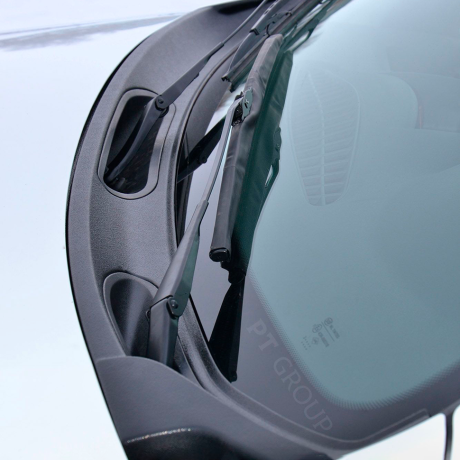 Накладка в проем стеклоочистителей (жабо) (ABS) RENAULT Duster (2012-2020 г.в.) купить недорого с доставкой в Пушкино