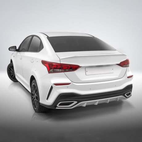 Бампер задний "Quant" для Hyundai Solaris (2017-2020) купить недорого с доставкой в Пушкино