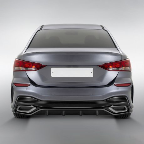 Бампер задний "Quant" для Hyundai Solaris (2017-2020) купить недорого с доставкой в Пушкино