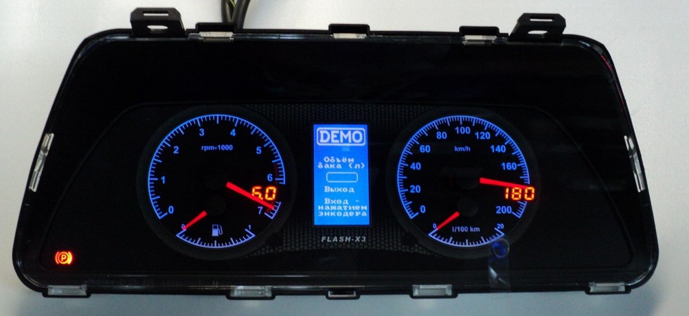 Комбинация приборов "FLASH-X3" для B@3 2110, 2114, 2123 "Chevrolet Niv@" купить недорого с доставкой в Пушкино