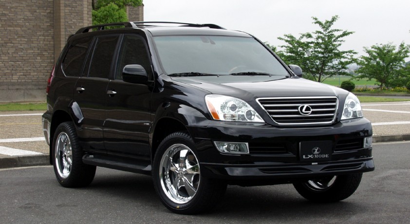 Накладка на передний бампер "Lx-Mode" Lexus GX 470 купить недорого с доставкой в Пушкино