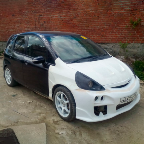 Маски под модульную оптику Hella для Honda Fit GD купить недорого с доставкой в Пушкино