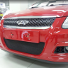 Защита радиатора "Standart" Chery M11 (2010-2016) чёрная купить недорого с доставкой в Пушкино