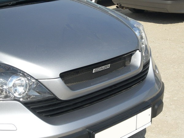 Решетка радиатора (сетка в комплекте) "MUGEN Style" для Honda CR-V (2007-2009) купить недорого с доставкой в Пушкино