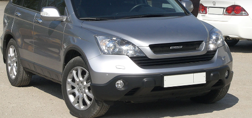 Решетка радиатора (сетка в комплекте) "MUGEN Style" для Honda CR-V (2007-2009) купить недорого с доставкой в Пушкино