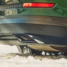 Имитация насадок глушителя SILVER (серебристый глянец) для Skoda Kodiaq (2016-н.в.) купить недорого с доставкой в Пушкино