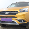 Защита радиатора "Standart" Chery Tiggo 7 (2016-2020) верх, чёрная купить недорого с доставкой в Пушкино
